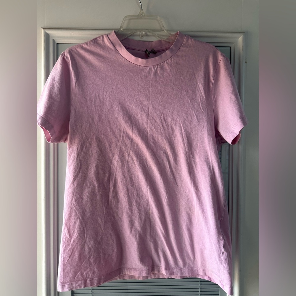 ASOS Light Pink Crew Neck Tee